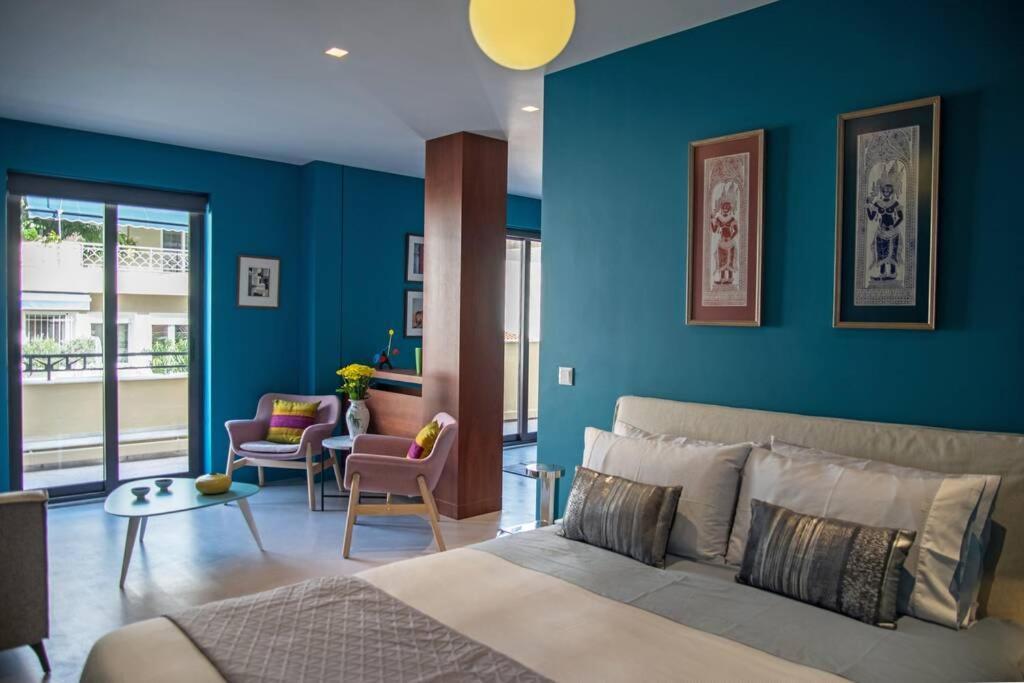 Stylish Decorated Apartment In Kolonaki Афины Экстерьер фото